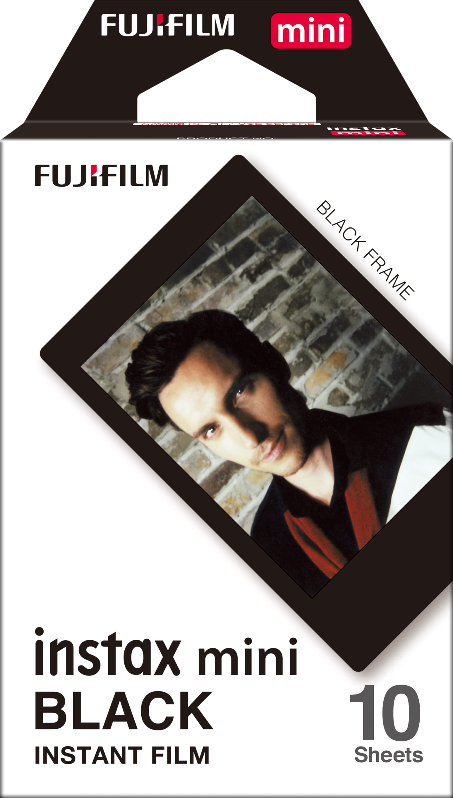 FujiFilm Instax mini 10 Sheets Instanst Film Black