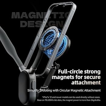 SMART PHONE MAGNETIC NECK HOLDER
