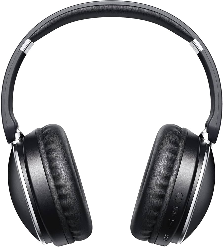 Joyroom Foldable Headphones 40mm Large Powerfull Mega Bass Sound Effect - JR-HL2 Black