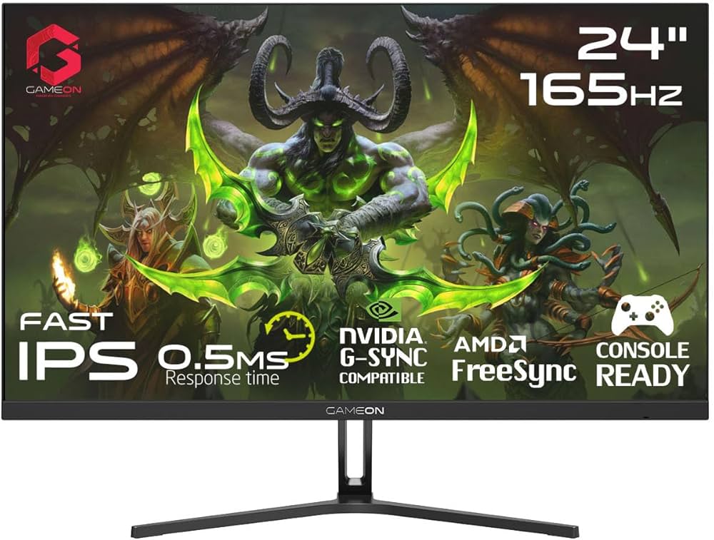 Gameon Epoc Series Gaming Monitor 24'' GOE24FHD 165IPS