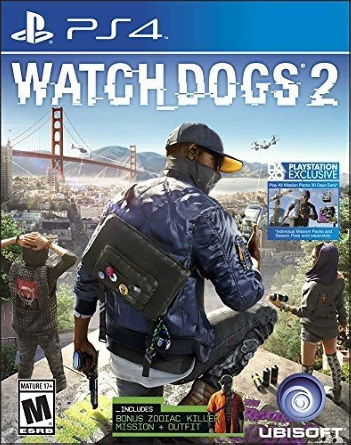 USED GAME PS4 WATCHDOGS 2