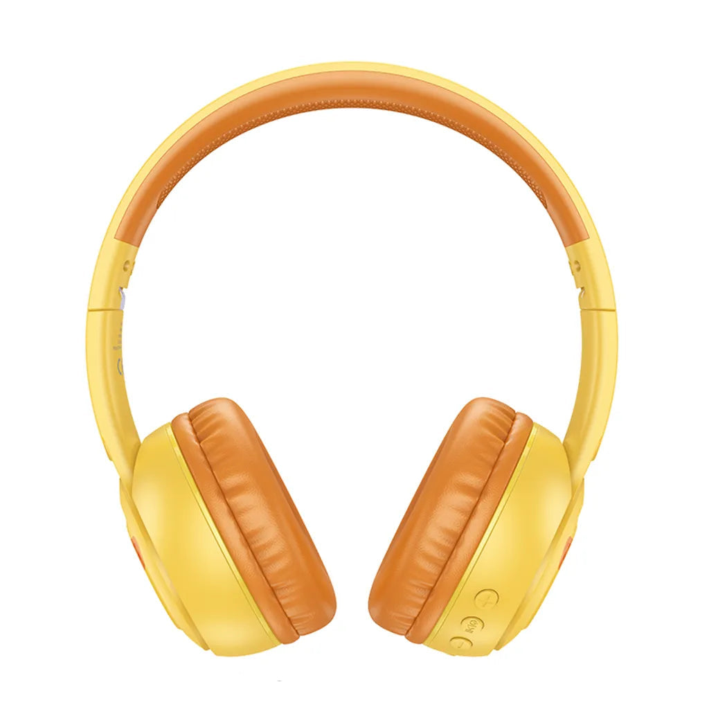 hoco Kids Childrens Wireless Headphone W60 - Yellow