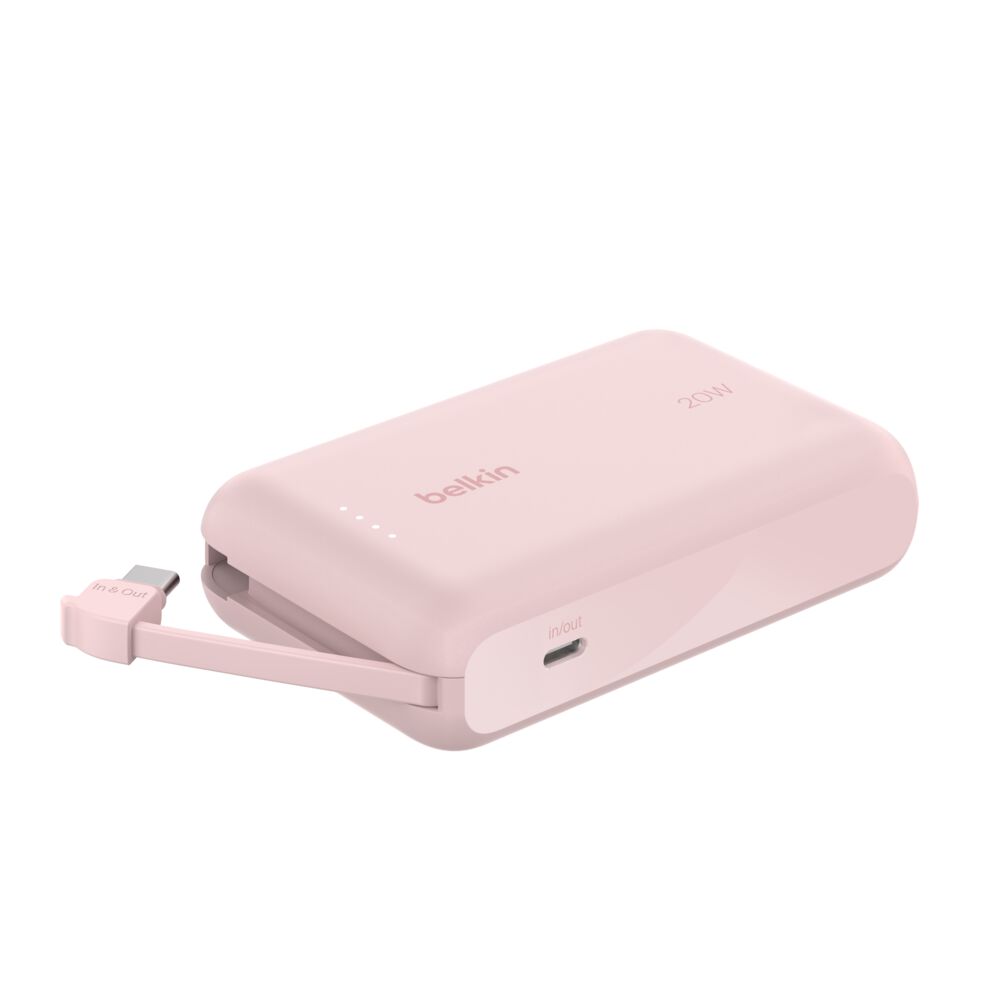Belkin Boost Charge Power Bank 10K With Integrated Cable