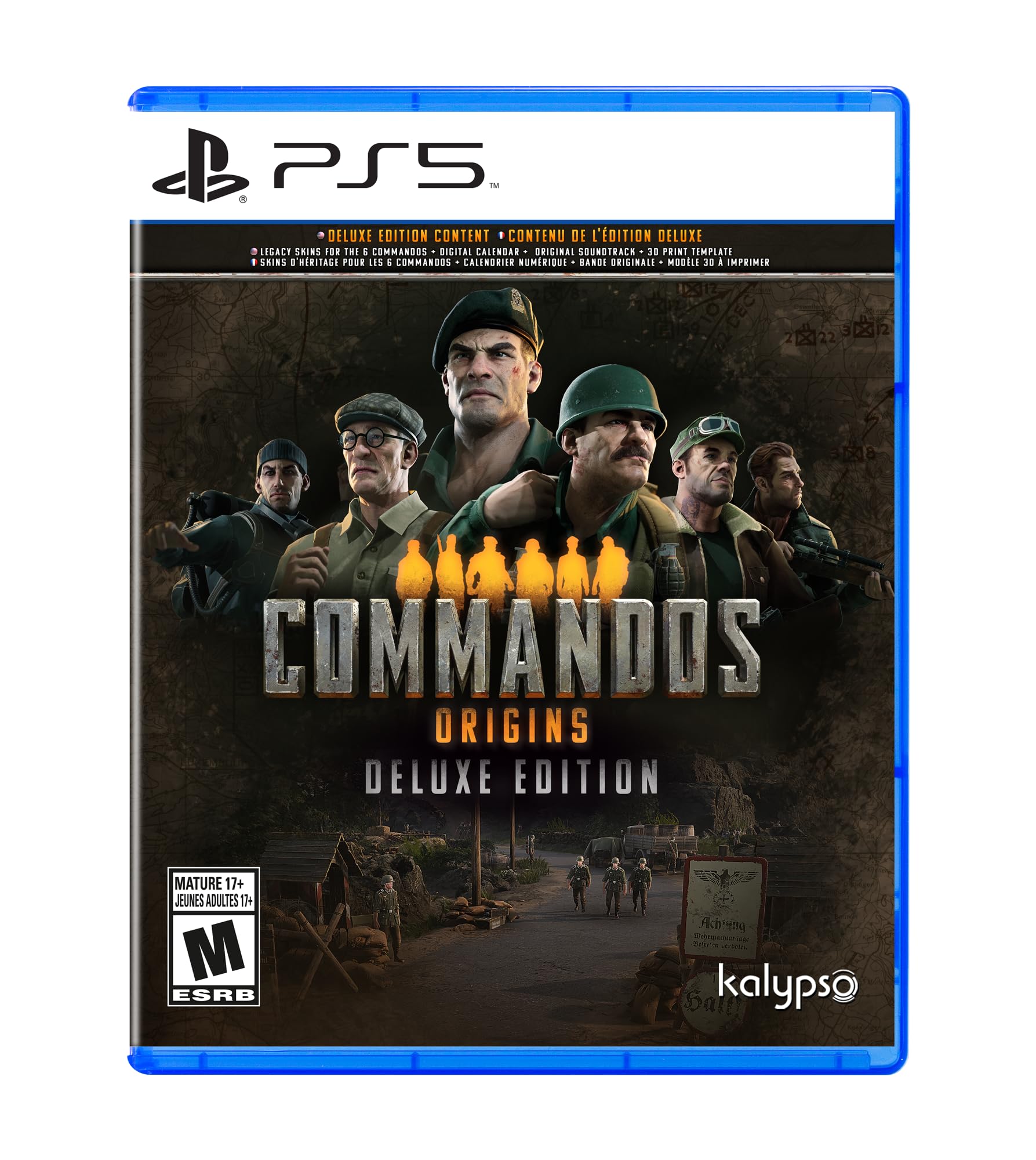 Game PS5 Comandos Origins Deluxe Edition
