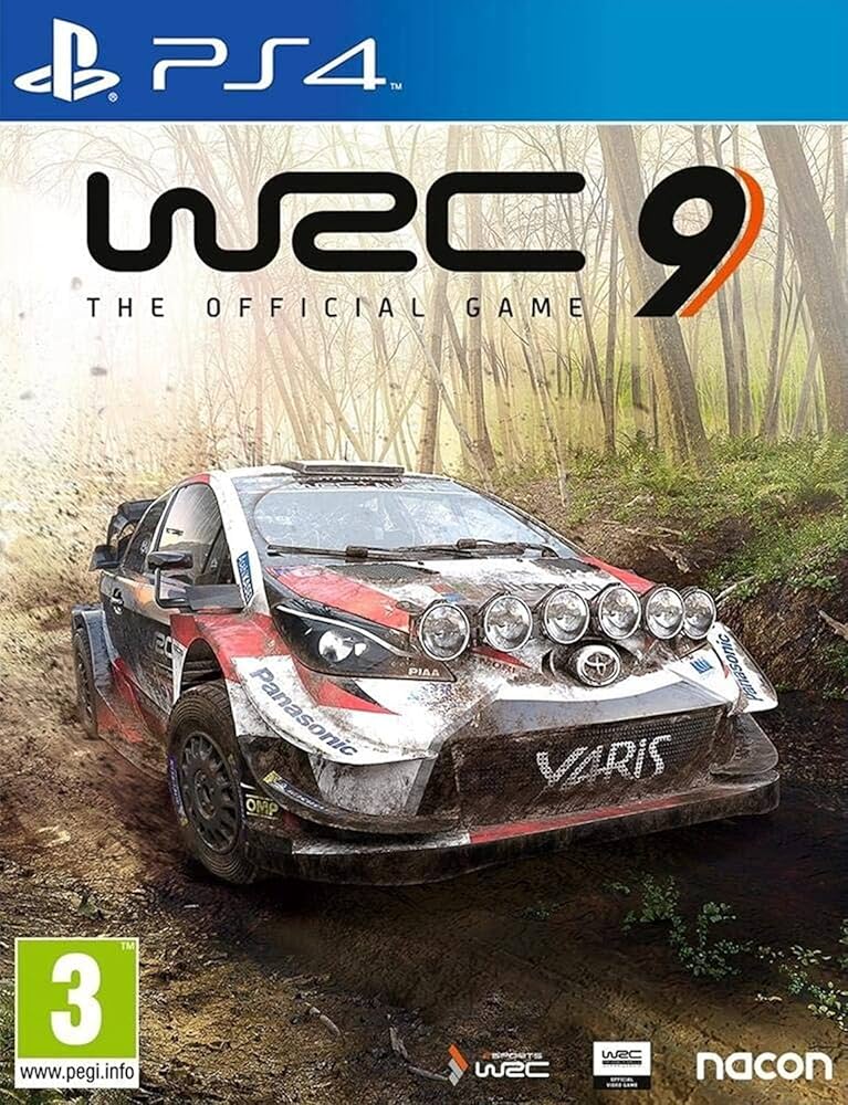 GAME PS4 WRC 9 THE OFFICIAL