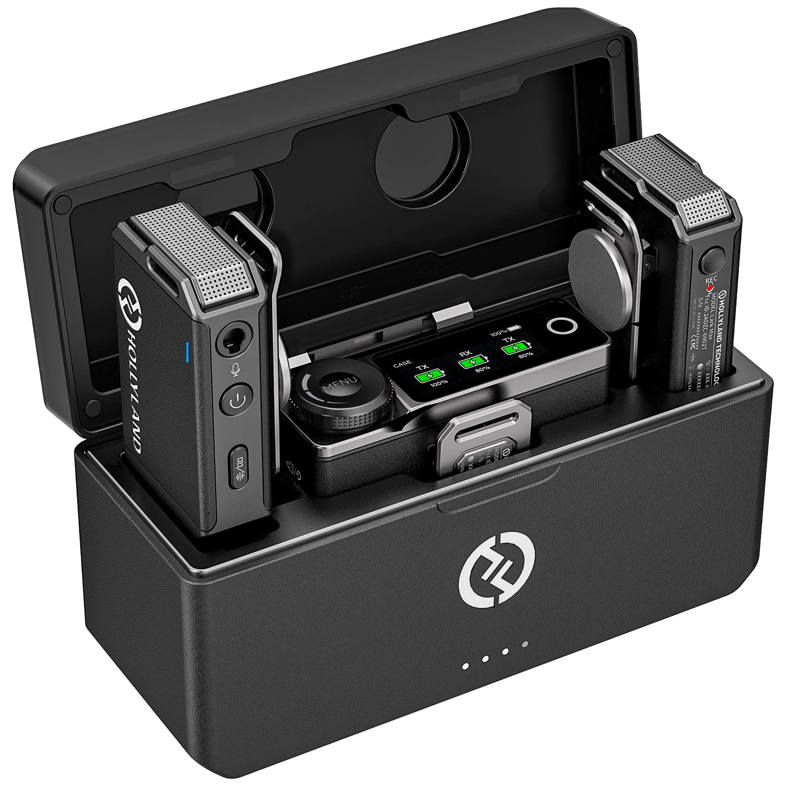 Hollyland Lark Max All-in One Wireless Lavalier Microphone System