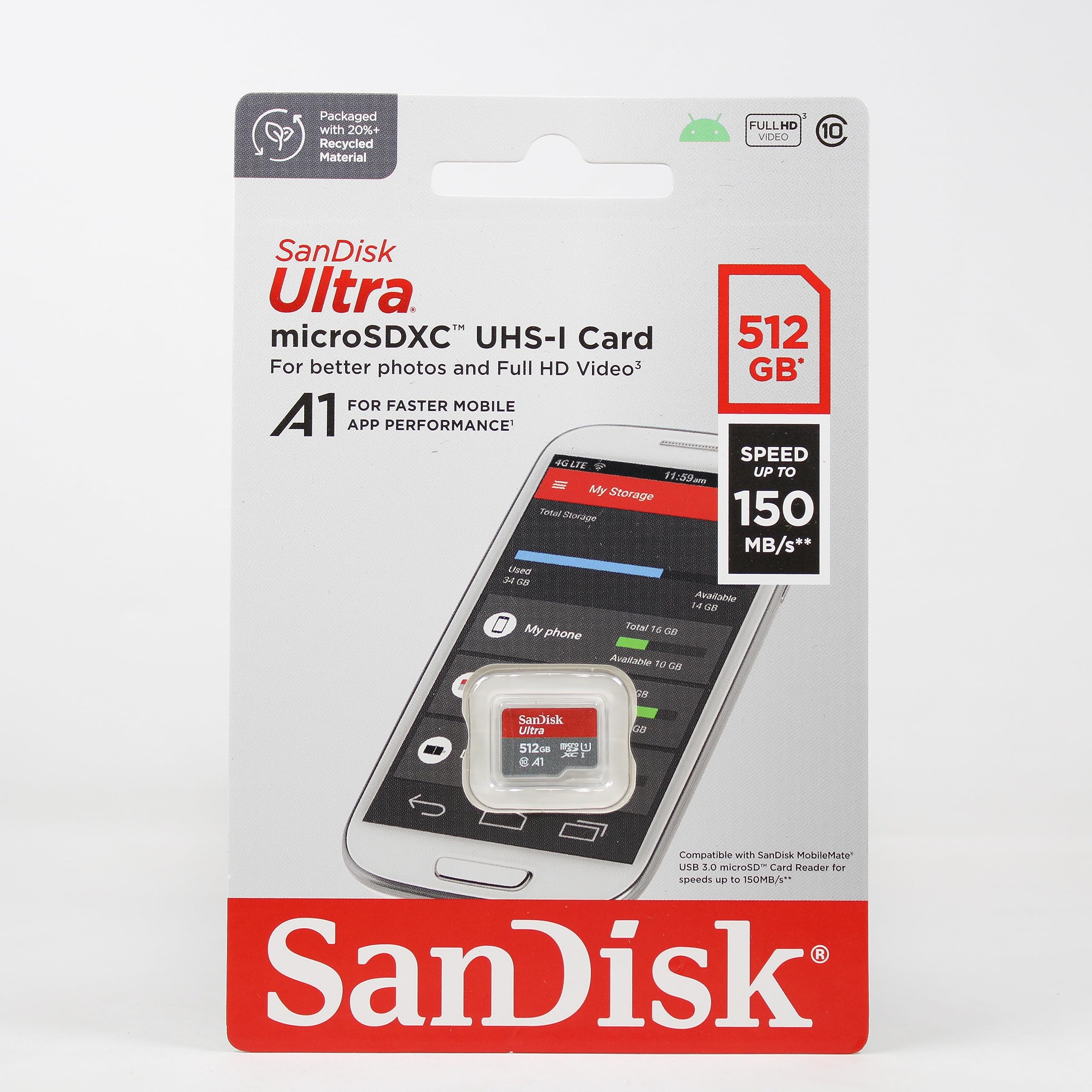 Sandisk Ultra Micro SD Card 512GB