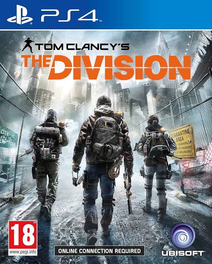USED GAME PS4 THE DIVISION TOM CLANCYS