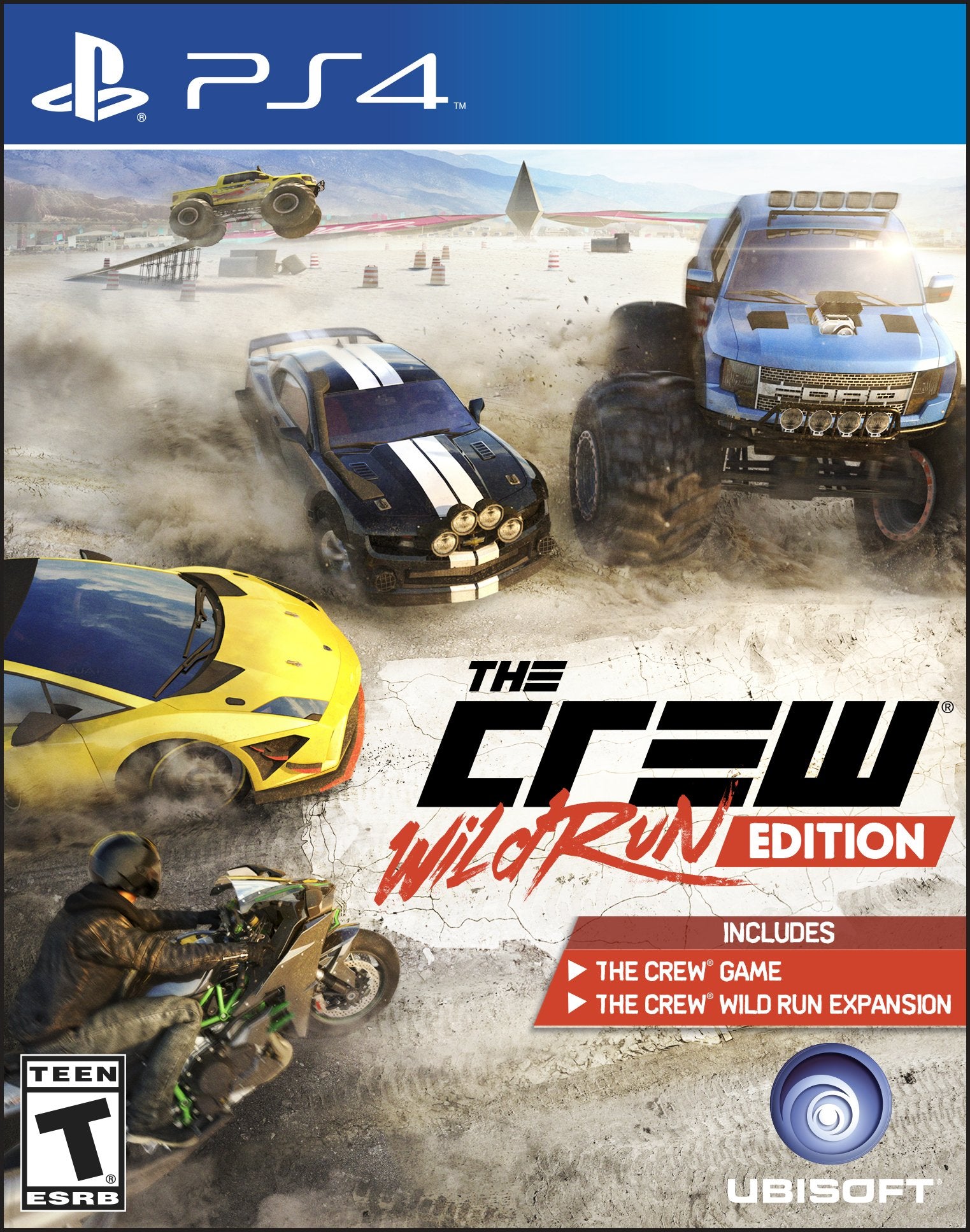 USED GAME PS4 THE CREW WILD RUN