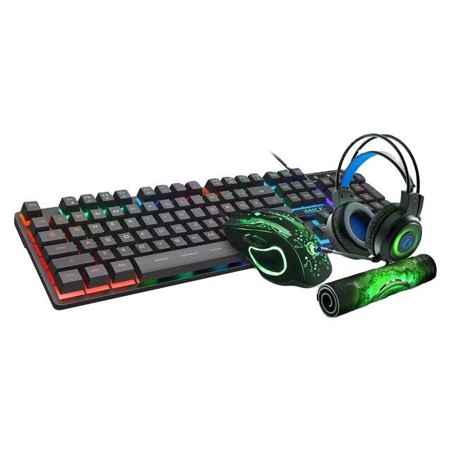 iMICE High Quality 4 in 1 Gaming Combo Pack - GK-490