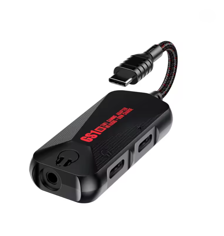 Plextone 3 IN 1 Gaming Adapter HD Audio+60W - GS1 Mark III