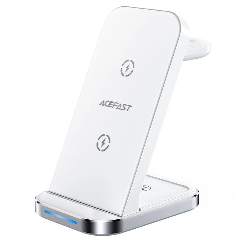 Acefast Desktop Wireless Charger Three Wireless Charging Areas -E15 Black