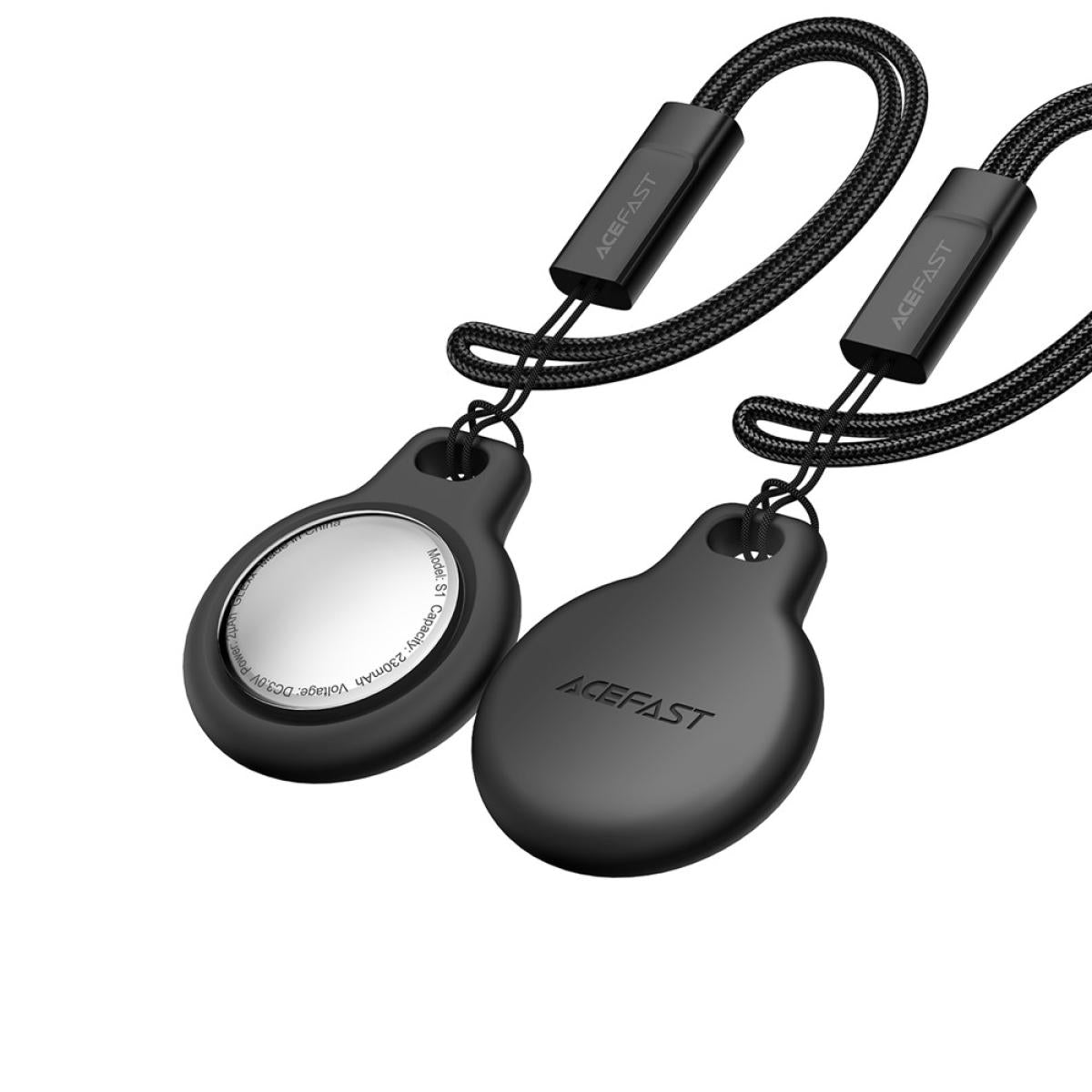 Acefast Intelligent Positioning Tag Precise Global Search / Find Nearby S1 Black