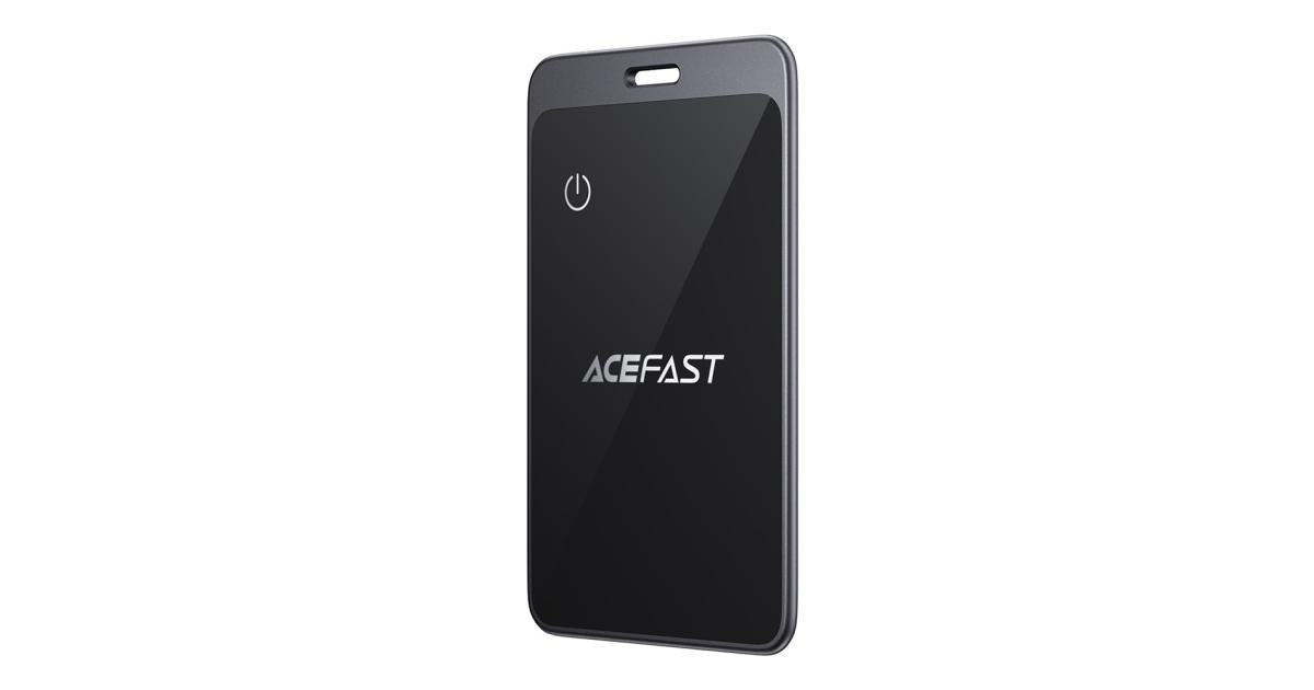Acefast Inrelligent Positioning Tag Wireless Charging/Ultra-Thin Desing S3 Black
