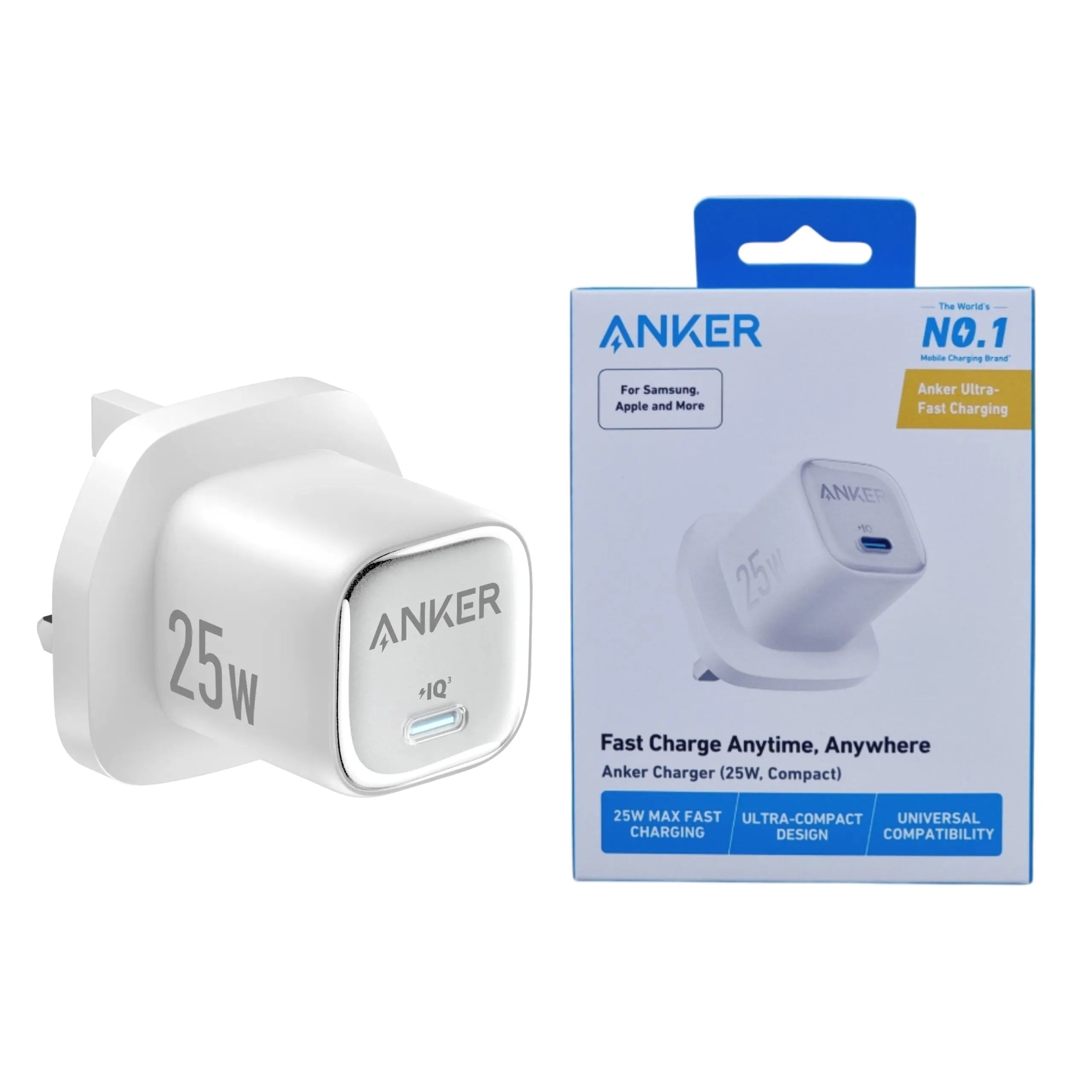 Anker Fast Charge Anytime Anywhere 25W Compact