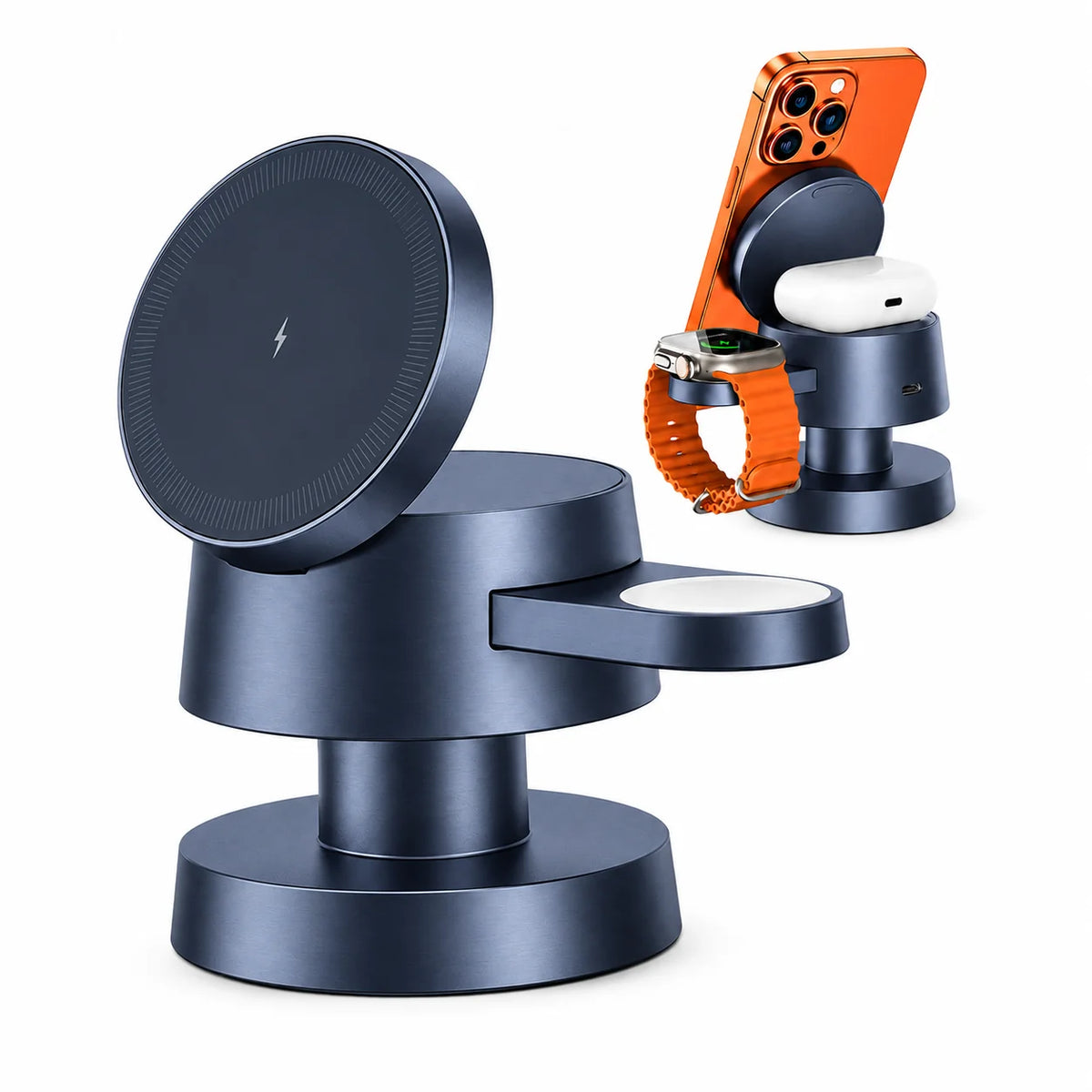 Levelo 3 in 1 Wireless Charger Aurora Black