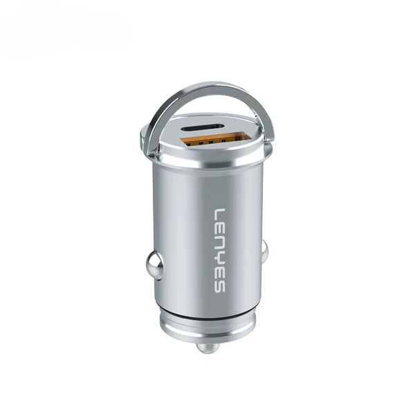 Lenyes Mini Car Charger PD45W CA60 Gray