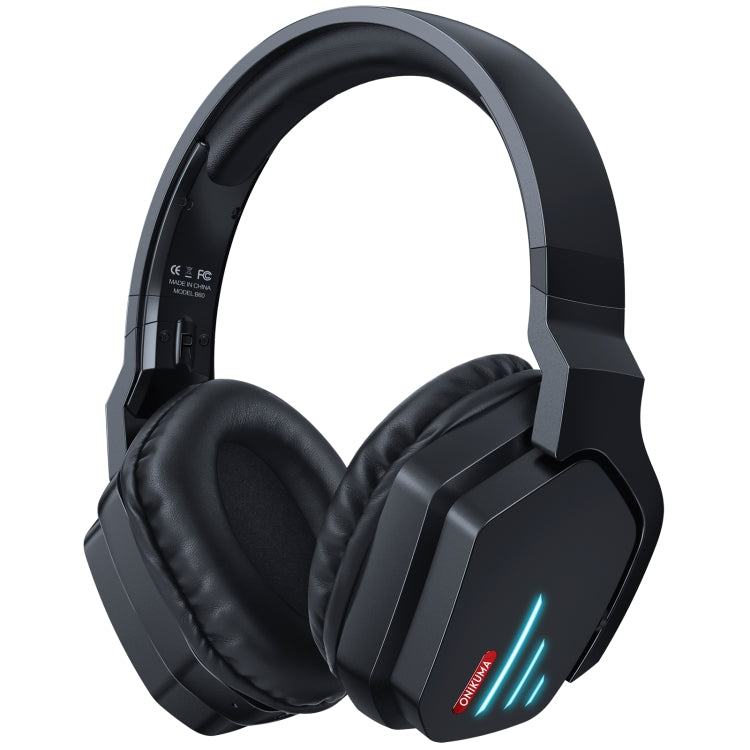 Onikuma Gaming Wireless Headset - B60 Black