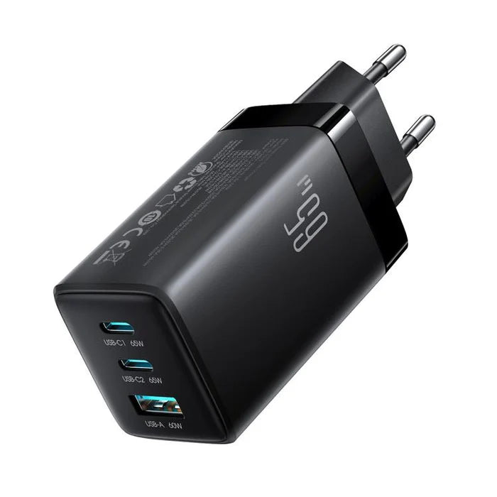 Joyroom 65W Three-Port GaN Charger 65W JR-TG10