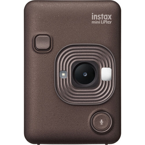 FujiFilm Instax Mini LiPlay Hybrid instant Camera Deep Bronze