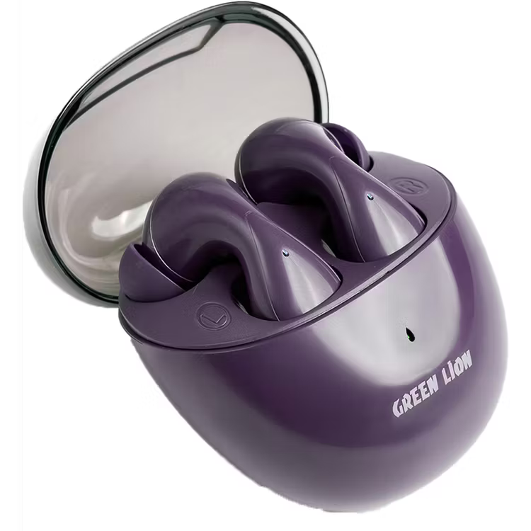Green Lion Athens Premium Sound Wireless Earbuds - Purple