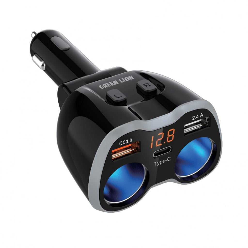 Green Lion Mulit - port Car Charger Adapter 120W