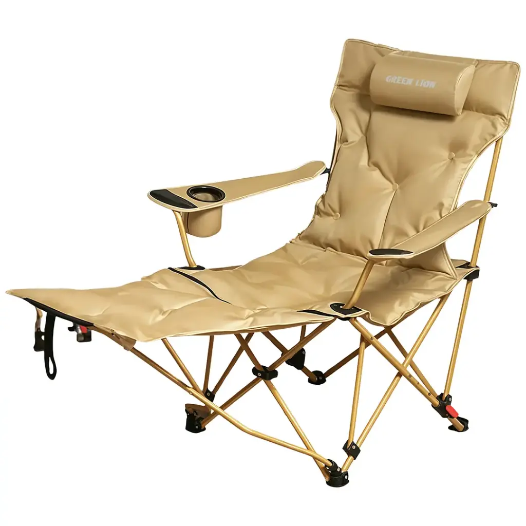 Green Lion Vestro Camping Chair GL-CH4 Beige