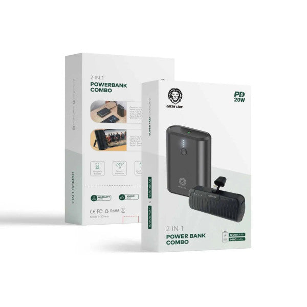 Green Lion Armor 10000mAh Power Bank PD20W