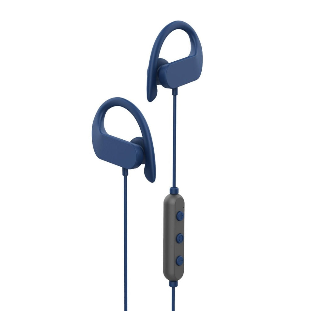 Green Lion Athlete Bluetooth Earphone - Blue