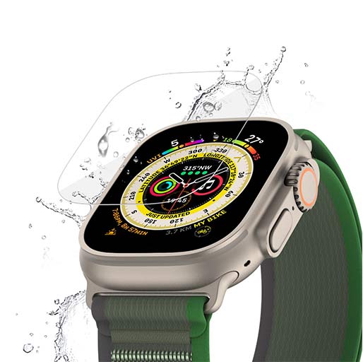 Green Lion Ultra Pro HD Glass For Apple Watch (49mm) Clear