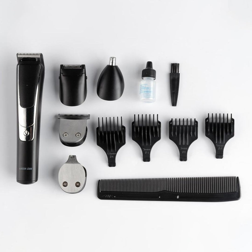 Green Lion 5 IN 1 Grooming Set - Black