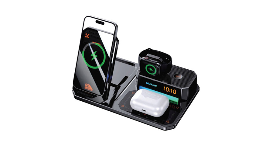 Green Lion 6 in 1 Multifunctional Wireless Charger