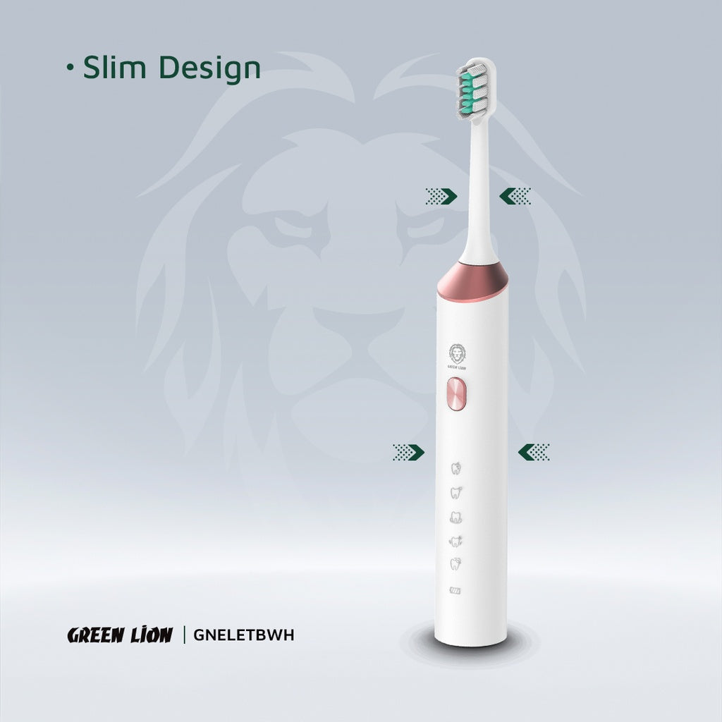 Green Lion Smart Tooth Brush With Tft Display 100 Uses Single Charge