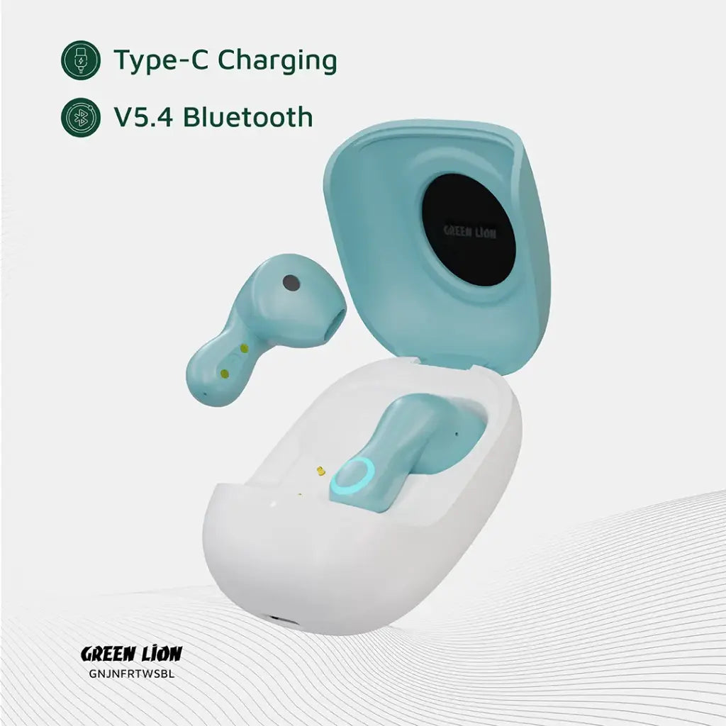 Green Lion Jenifer Ture Wireless Earbuds - Blue