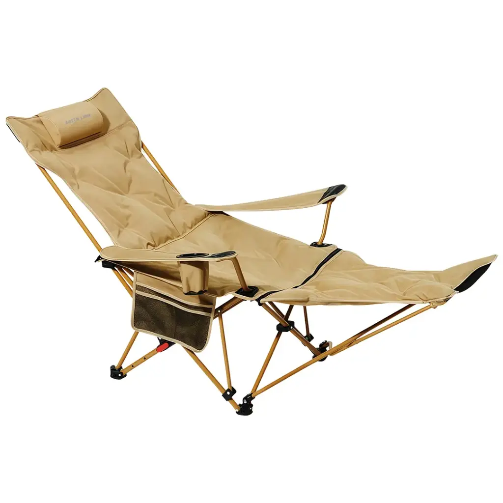 Green Lion Vestro Camping Chair GL-CH4 Beige