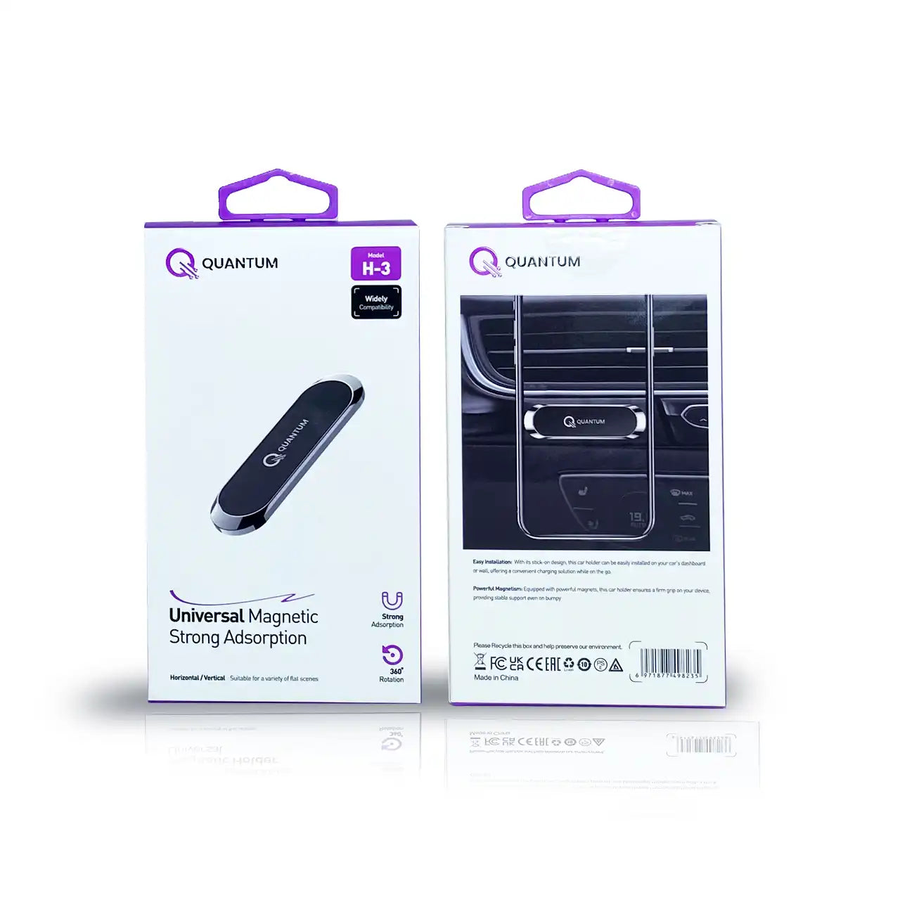 Quantum Universal Magnetic Strong Adsorption H-3