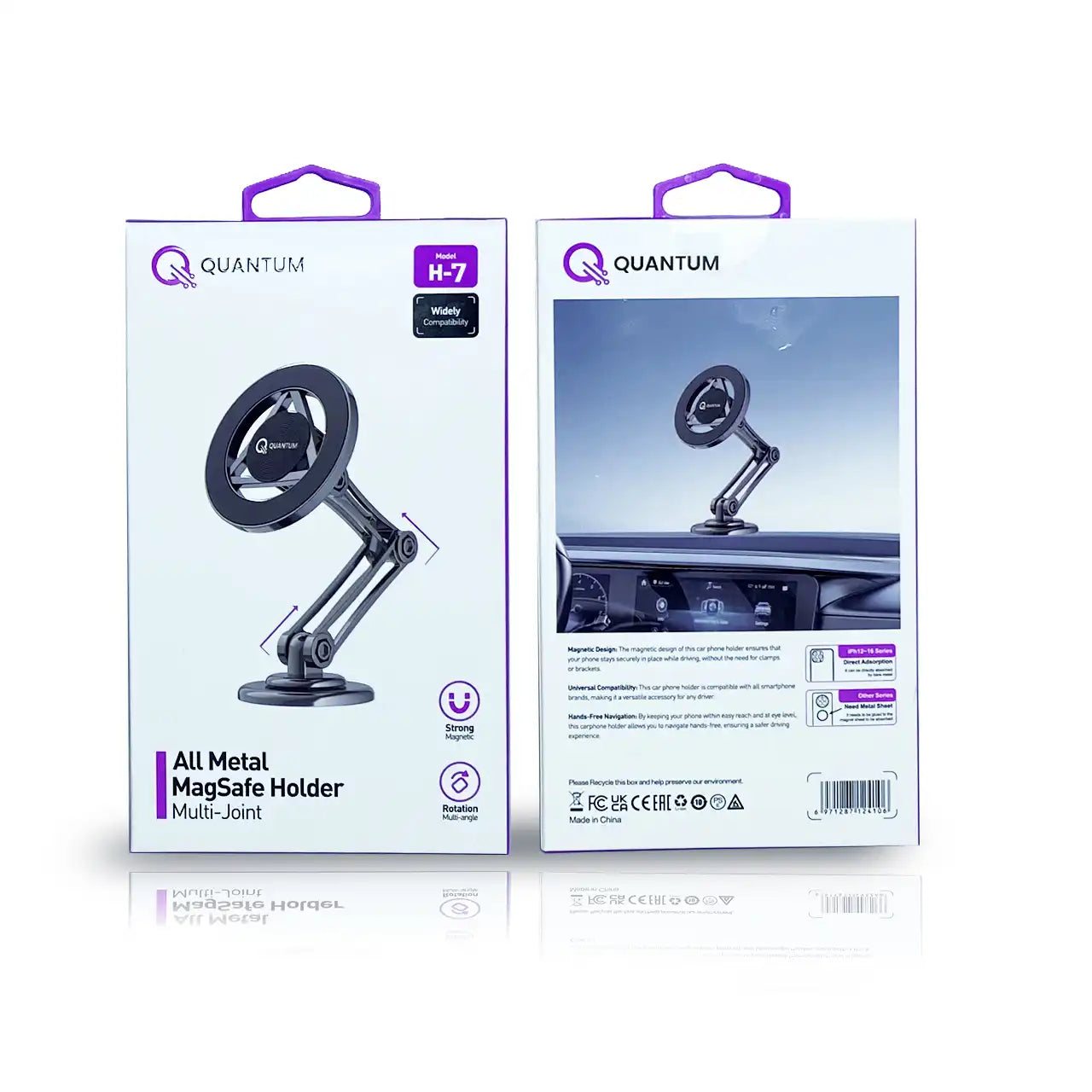 Quantum All Metal Magsafe Holder Multi-Joint H-7