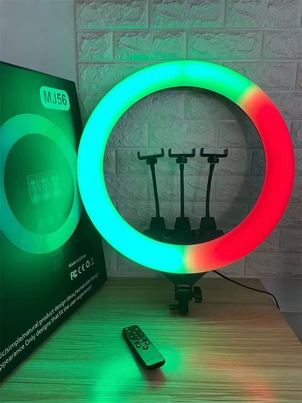 RGB LED Ring Fill Light 56cm 22''