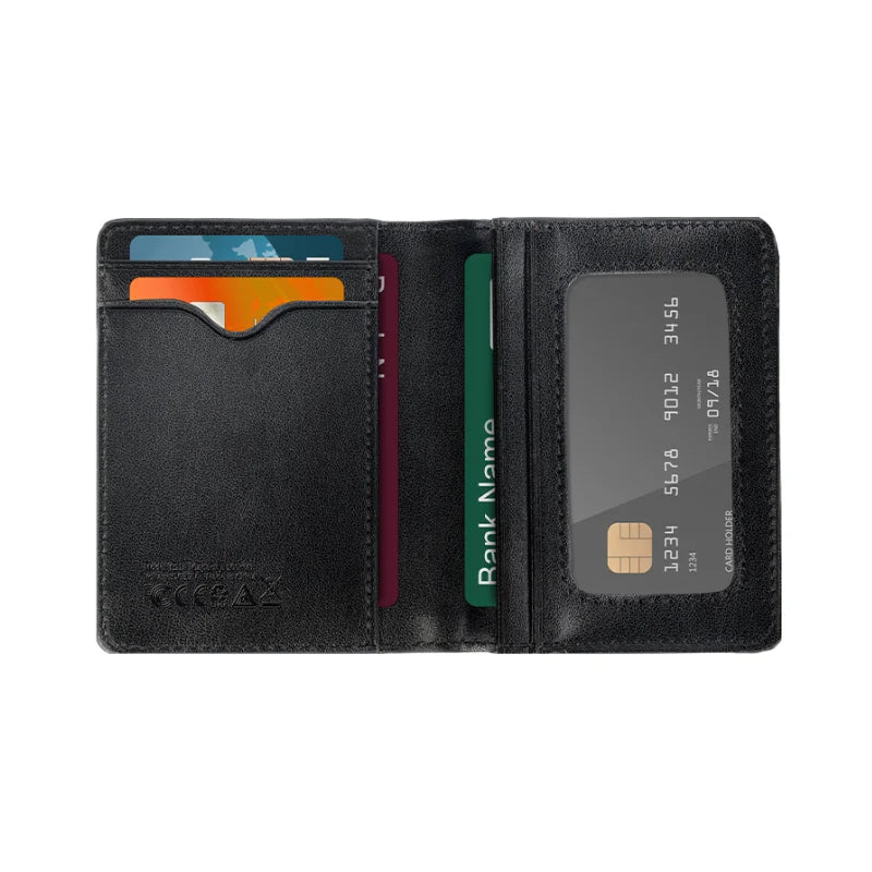 hoco Intelligent Positioning Large-Capacity Smart Card Holder E91F Black