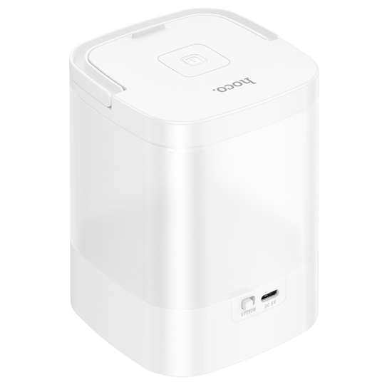 hoco Portable Night Light With Clock HX15 White