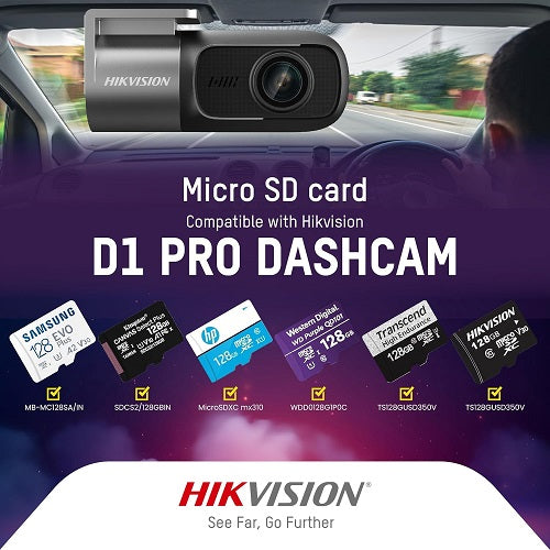 HIKVISION D1 PRO DASH CAM 1440P