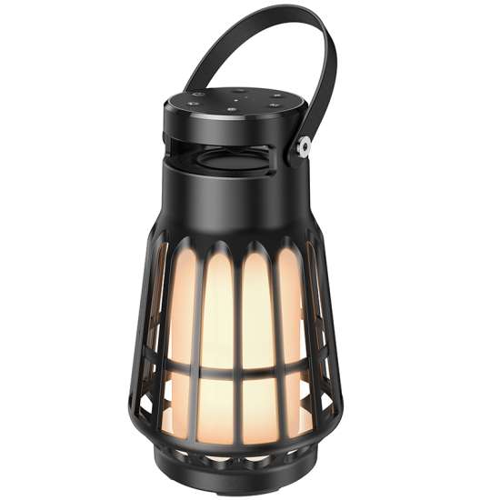 مصباح تخييم 2 في 1 من hoco مزود بمكبر صوت BT BS61