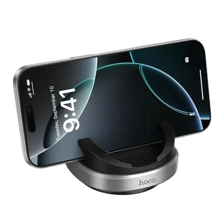 hoco Dashboard 360* Rotation & Silicone Stand H100 Metal Gray