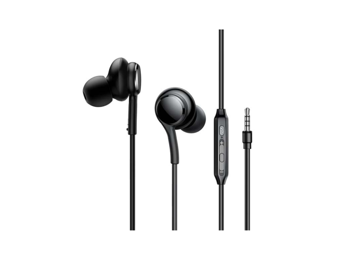 Joyroom In-Ear Wired Earbuds JR-EW02 Black