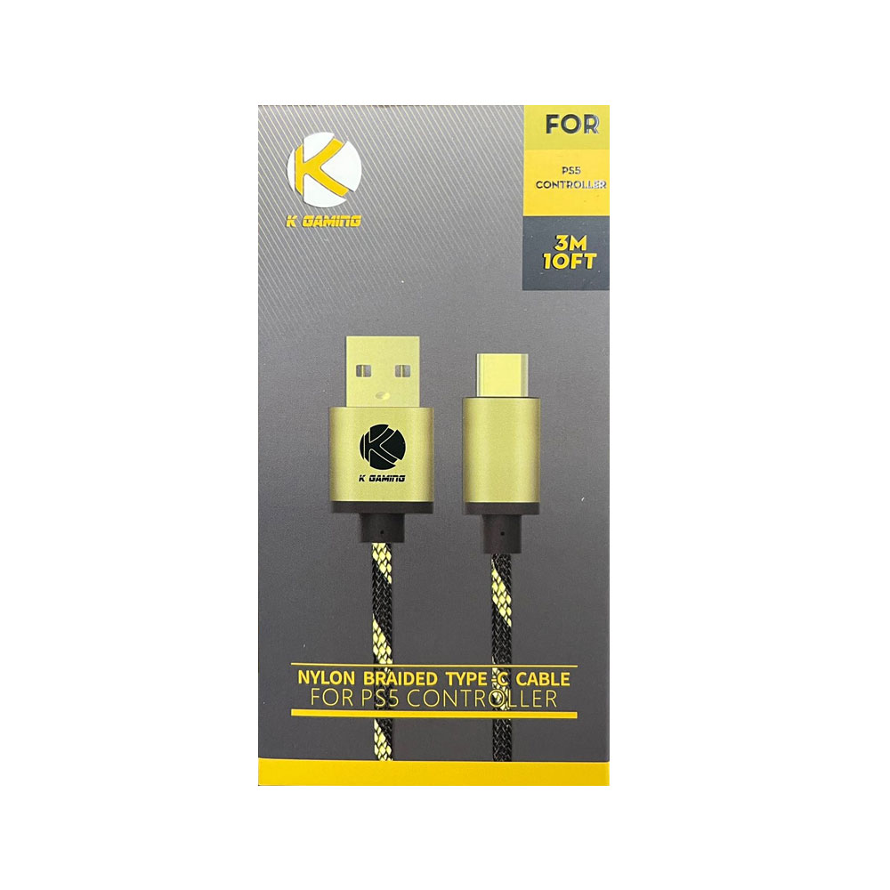 K Gaming For PS5 Controller Charging Cable - HS-PS5607