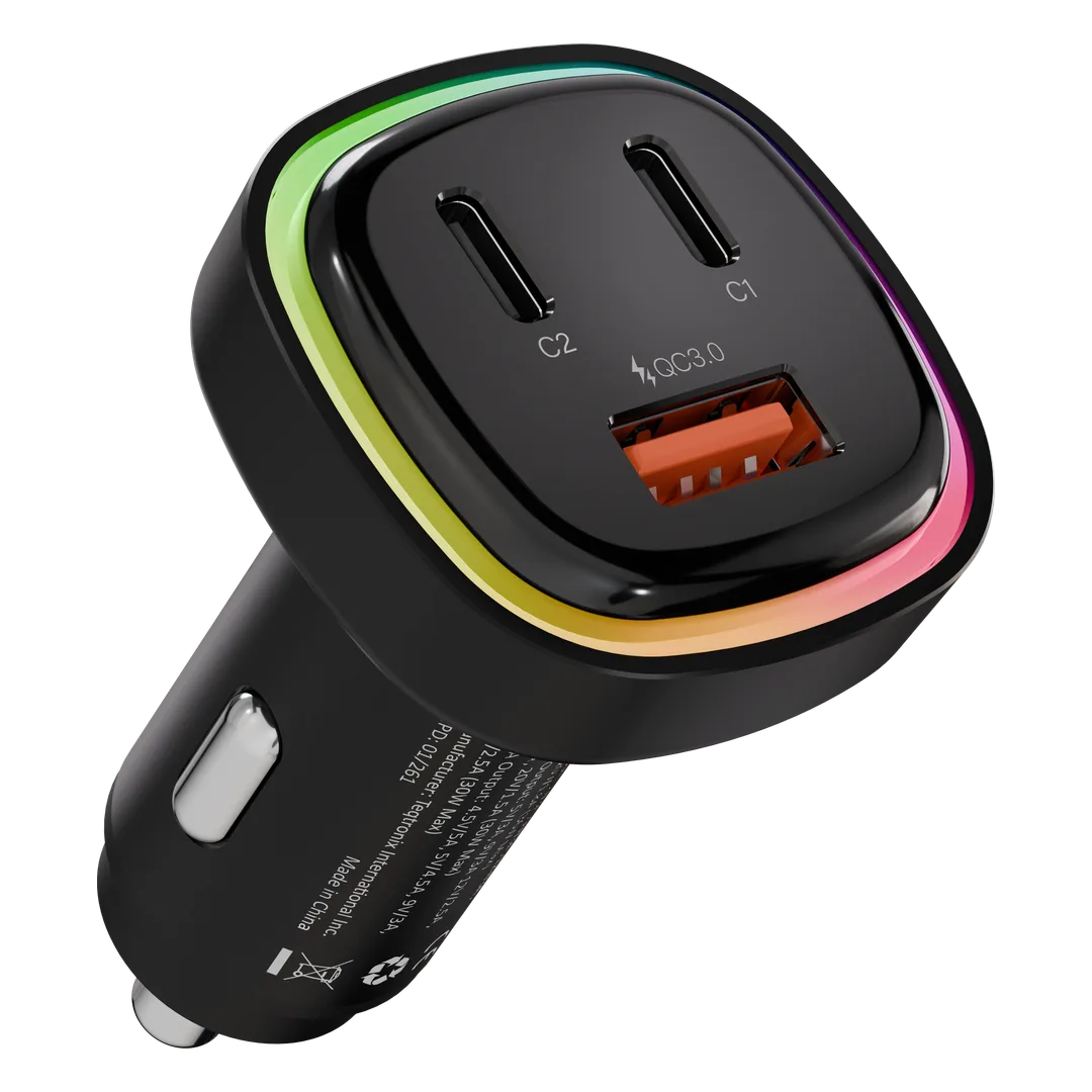 Levelo Statioque 66W Fast Charger Black