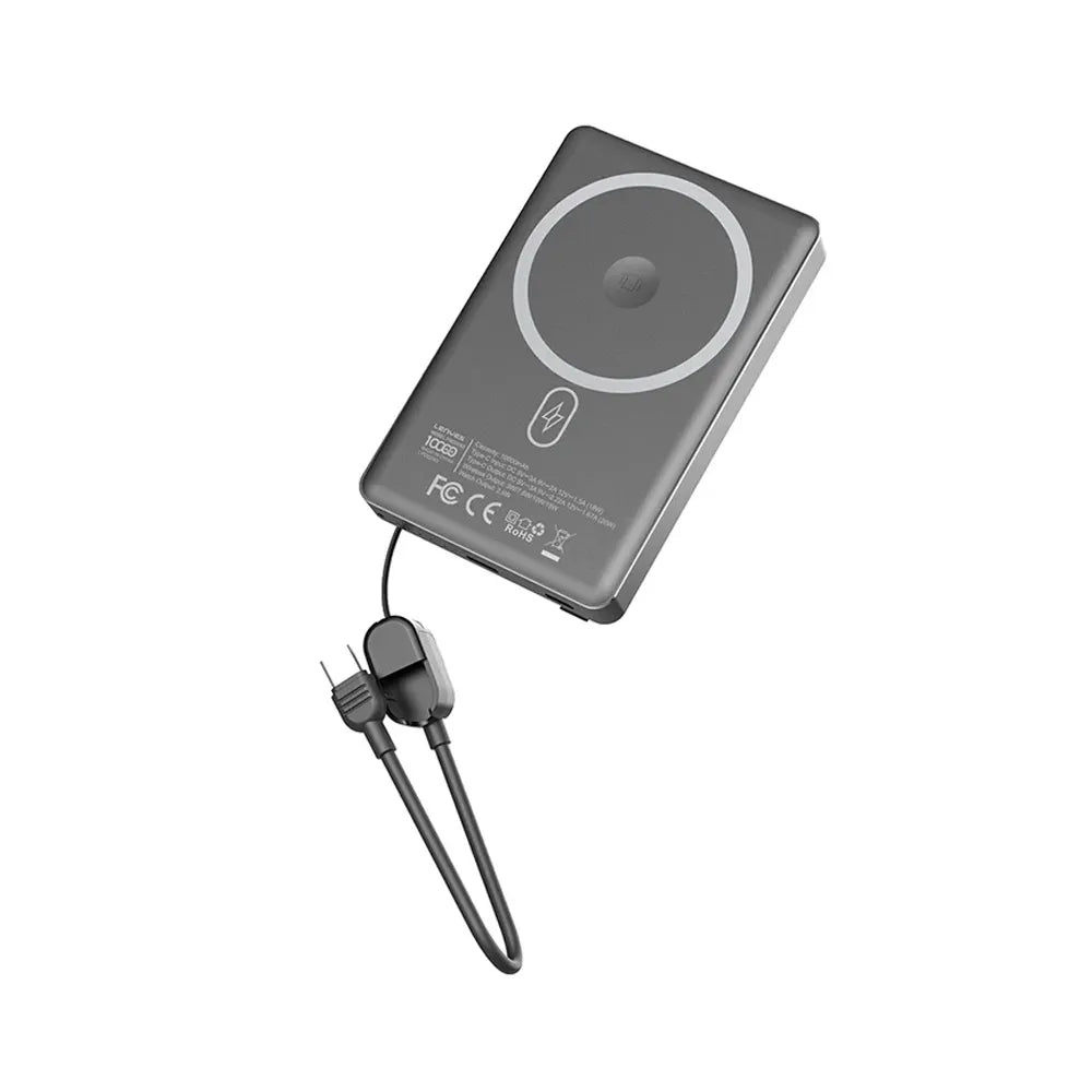 Lenyes Magnetic Wireless Power Bank 10000mAh With Stand PW1005D