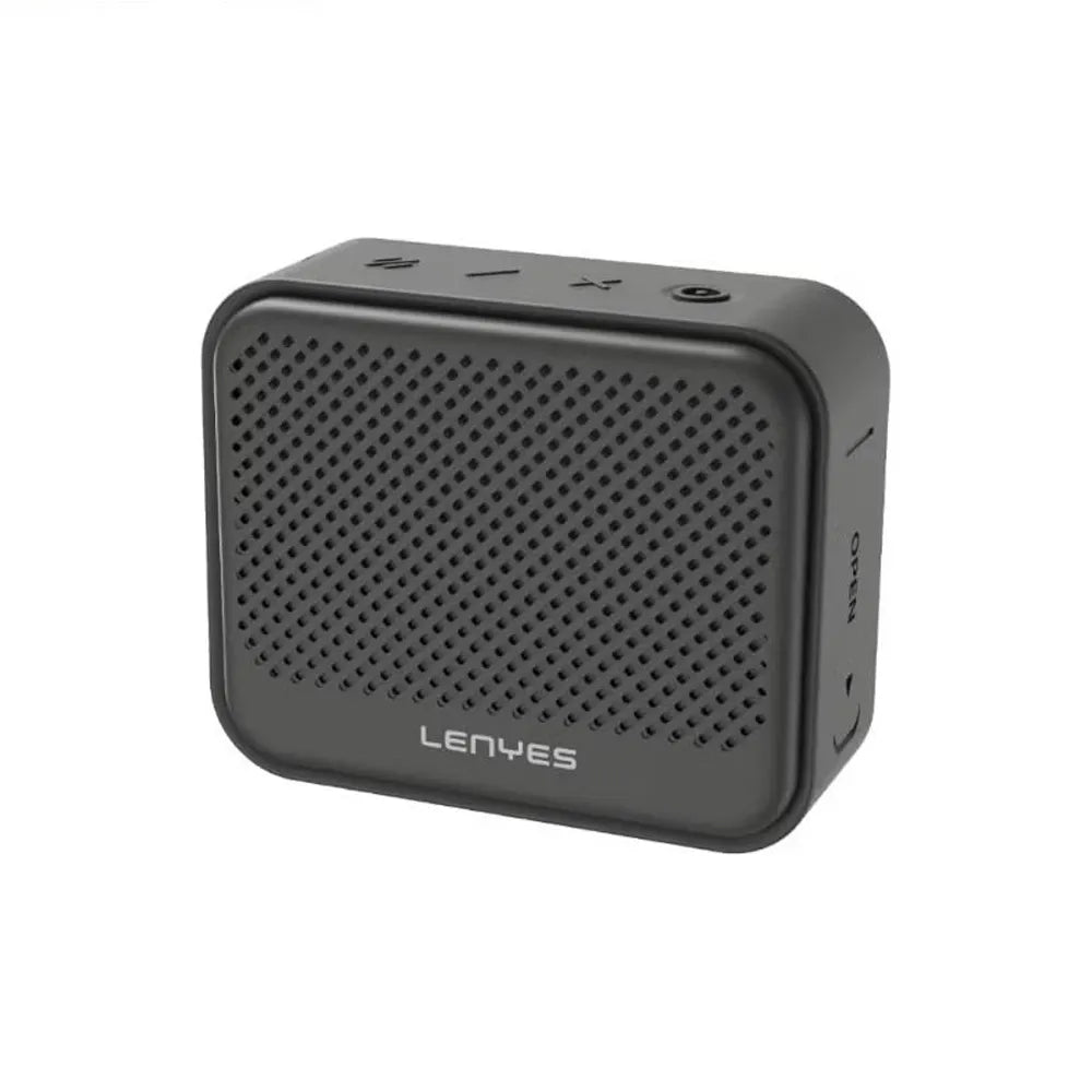 Lenyes Outdoor Wireless Speaker Cast Tone Black