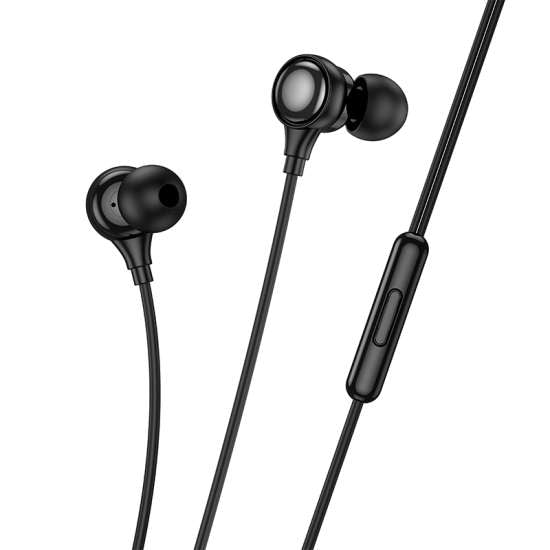 hoco 3.5mm Universal Earphones With Mic M116 Black