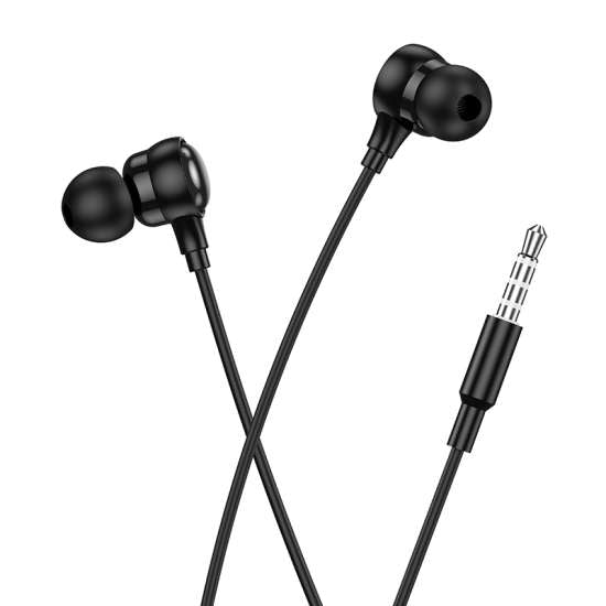 hoco 3.5mm Universal Earphones With Mic M116 Black